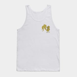 1981-1982, Golden Rooster Chinese Zodiac Emblem Tank Top